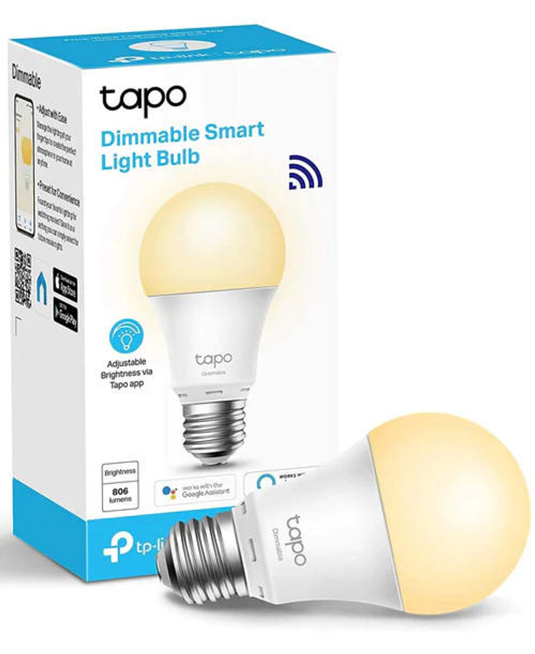 TPLINK Tapo L510E Smart Wi-Fi Light Bulb