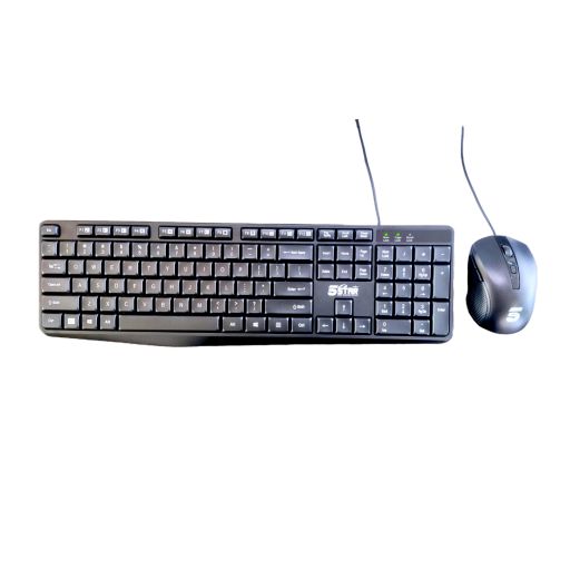 5STAR MKB100 WIRED KEYBOARD + MOUSE