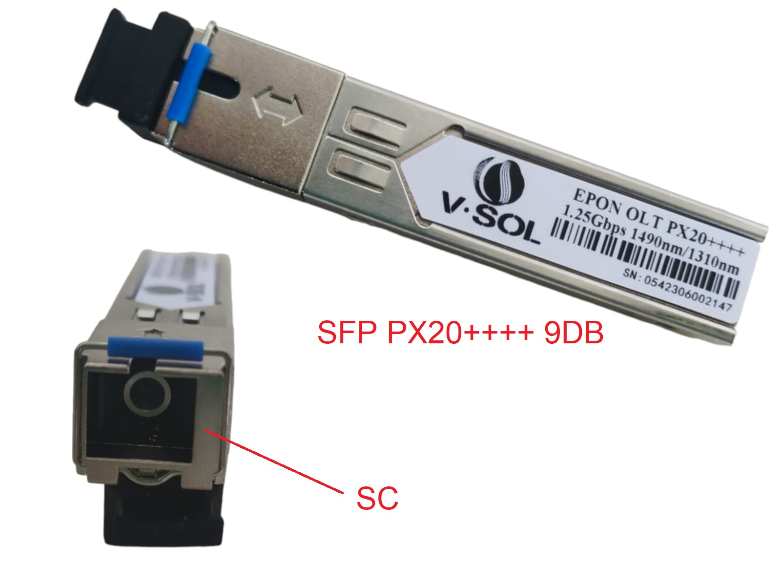 VSOL SFP PON PX20++++ 1.25G T1490/R1310