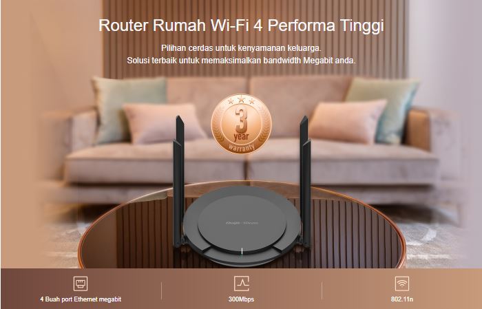 RUIJIE REYEE RG EW300 PRO 300Mbps Wireless Smart Router