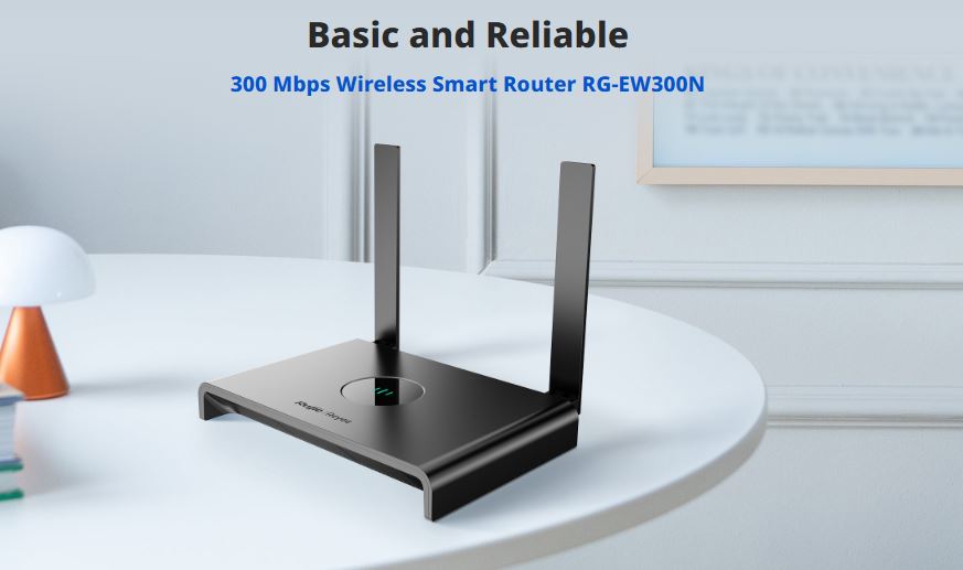 RUIJIE REYEE RG EW300N 300Mbps Wireless Smart Router